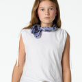 WHITE DRAWSTRING T-SHIRT