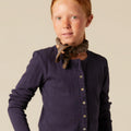 BLUEBERRY POINTELLE T-SHIRT