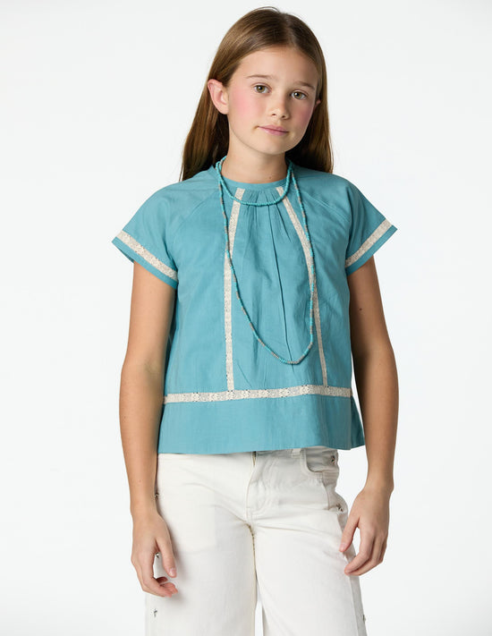 LACE POND SHORT SLEEVE SHIRT