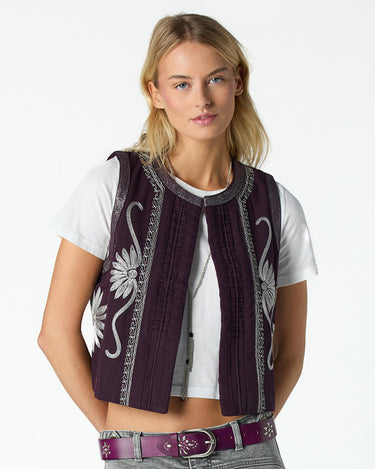 BRANDY EMBROIDERED VESTS