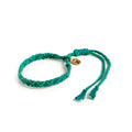 DARK GREEN THREAD BRACELET