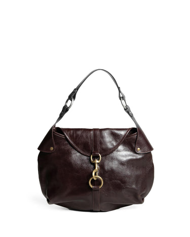 BOLSO SOLAPA MARRÓN