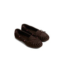 SUEDE LOAFER WITH STUDS