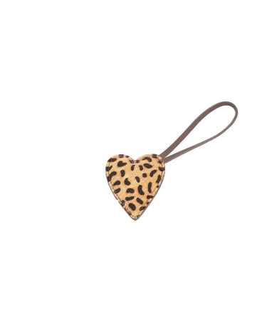 LEOPARD HEART KEYCHAIN