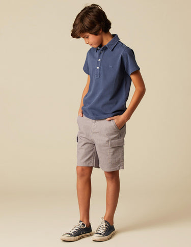 RY BLUE CARGO SHORTS