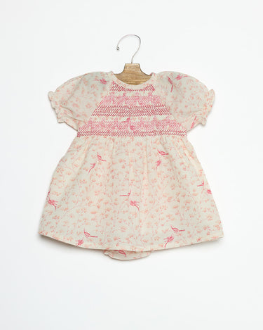 BAMBOO NEST DRESS PINK