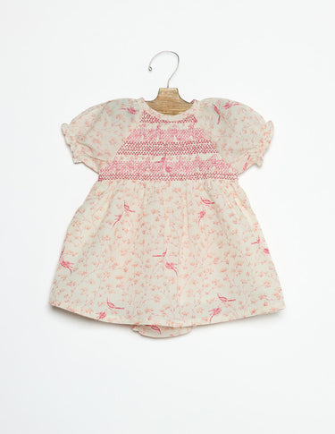 BAMBOO NEST DRESS PINK