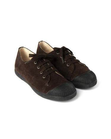BROWN LACE-UP SHOE
