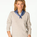 STRIPED WAVE T-SHIRT