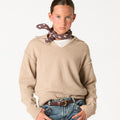 JERSEY POLO MARRÓN GLACÉE