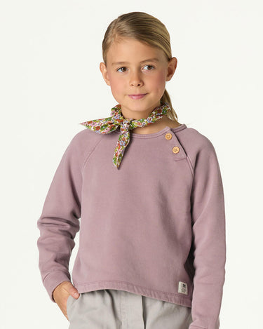 BERRY BUTTON SWEATER