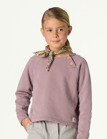 BERRY BUTTON SWEATER