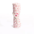 GAUZE PRINT BAMBOO PINK