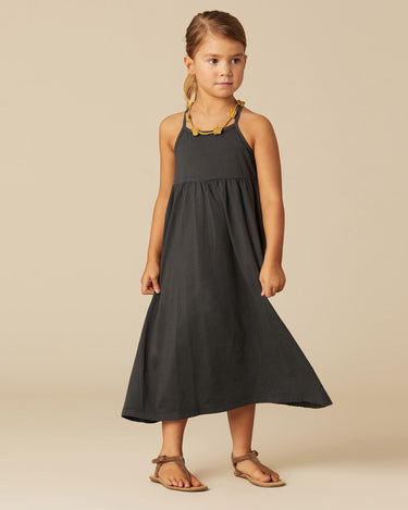 VESTIDO ALGODÓN ANTRACITA