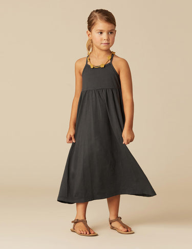 VESTIDO ALGODÓN ANTRACITA