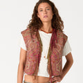 PAISLEY TASSEL VEST