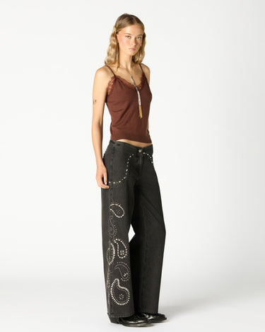 PANTALÓN CANESÚ TACHAS AMEBAS ANTRACITA