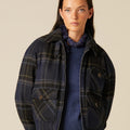 CHAQUETÓN BOLSILLO CUADROS
