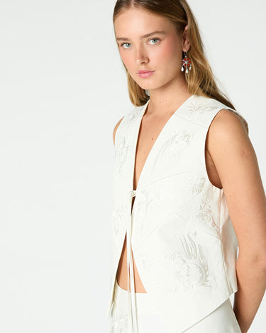 EMBROIDERED VESTS