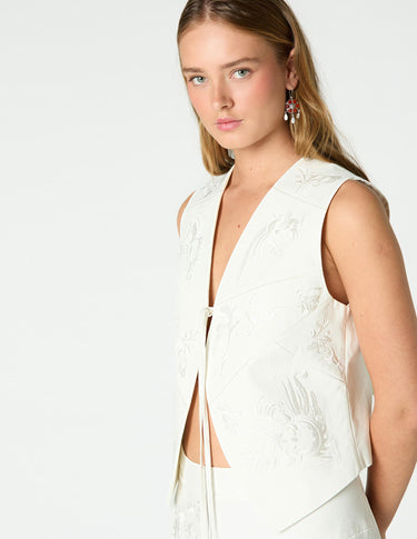 EMBROIDERED VESTS
