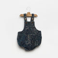 BLUE PAISLEY BUMPER BIB