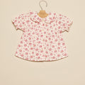 MORA GATHERED FLORAL SHIRT