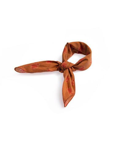 PRINTED KERCHIEF BUTI ORANGE