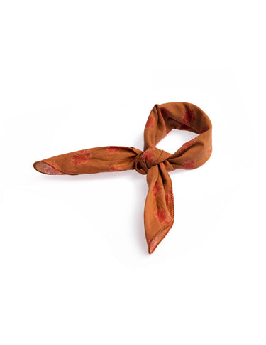 PRINTED KERCHIEF BUTI ORANGE