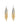 PENDIENTES CADENA DORADA