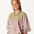 EMBROIDERED SMOKE SHIRT