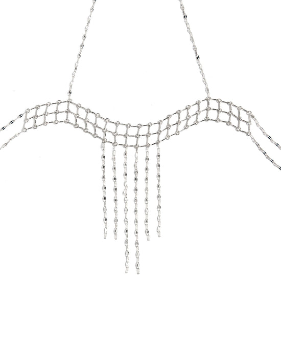 SILVER CHAIN BIB