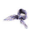 BLUE BLOOM PRINT SCARF