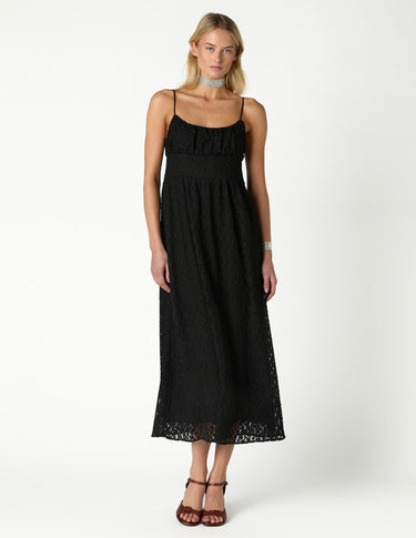 BLACK LACE DRESS