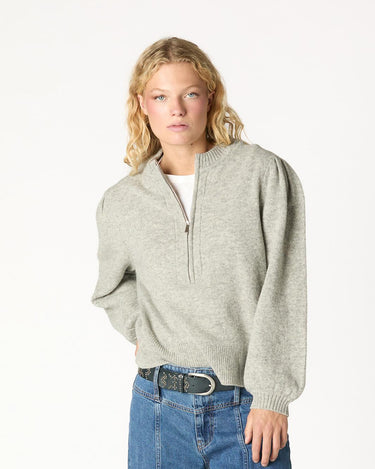 JERSEY CUELLO MAO CREMALLERA LIGHT GREY