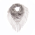 IRON GREY CROCHET SHAWL