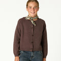 CHAQUETA BOTÓN LODEN CHOCOLATE