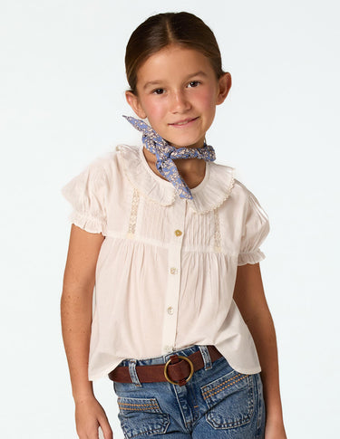 MOTHER OF PEARL BUTTON SHIRT