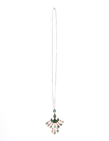 ETHNIC SILVER NECKLACE