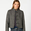 BLAZER DOBLE BOTONADURA ESPIGA GREY