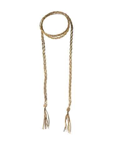 LONG GOLD BRAID