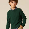 JERSEY BOTONES VERDE OSCURO