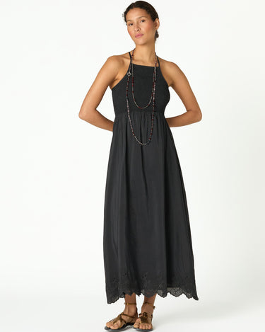 ANTHRACITE STRAPPY DRESS