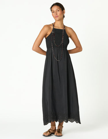 ANTHRACITE STRAPPY DRESS