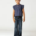 DENIM POCKET TROUSERS