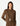 BROWN STRIPED BUTTONED POCKET JACKET