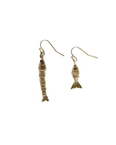 GOLDEN FISH EARRINGS