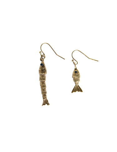 GOLDEN FISH EARRINGS