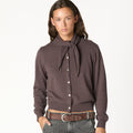 CHAQUETA PAÑUELO CHOCOLATE