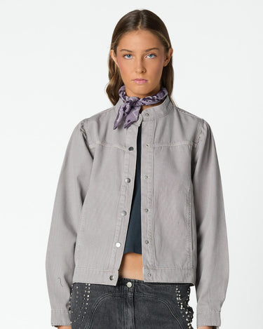 IRON GREY SNAPS JACKET