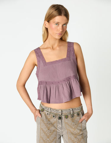 TOP SQUARE NECK OVERCAST